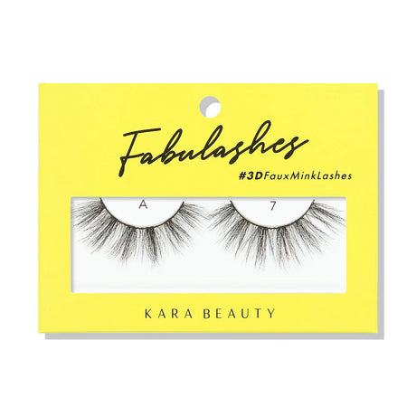 KARA BEAUTY- FABULASHES- FAUX MINK LASHES- 6PCS