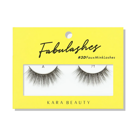 KARA BEAUTY- FABULASHES- FAUX MINK LASHES- 6PCS