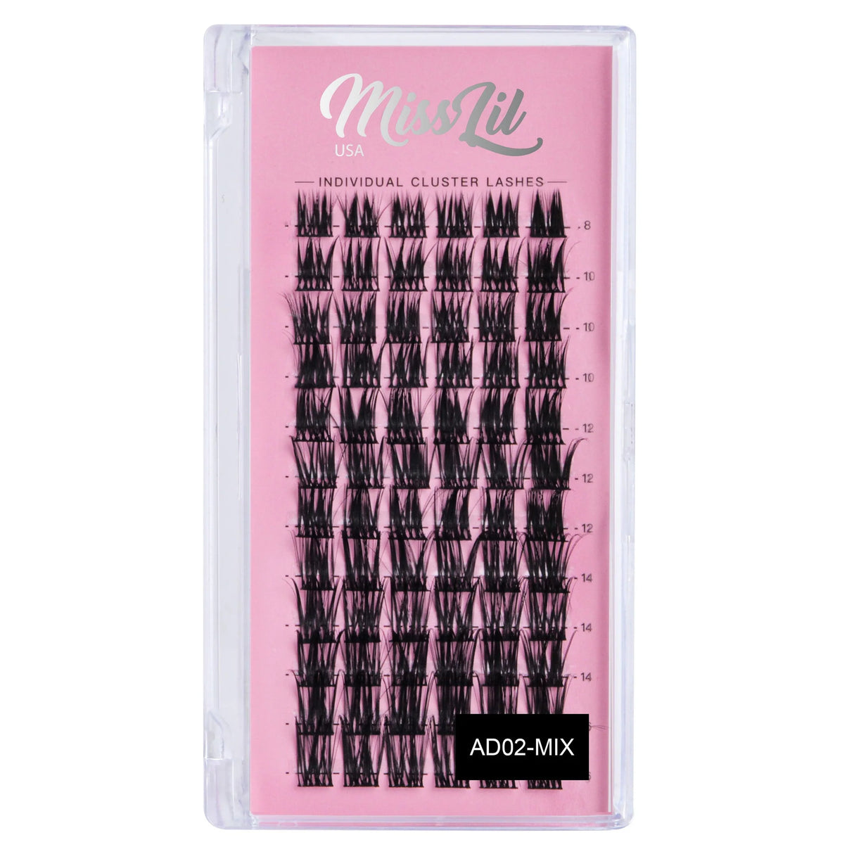MISS LIL- INDIVIDUAL CLUSTER- LASHES- 3PCS