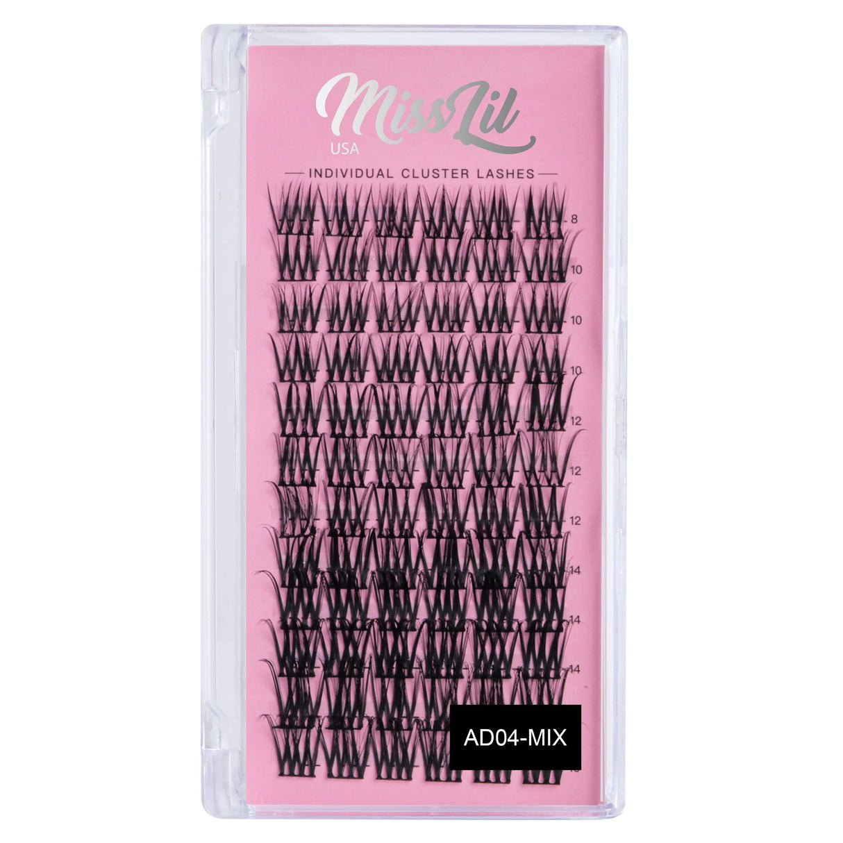MISS LIL- INDIVIDUAL CLUSTER- LASHES- 3PCS