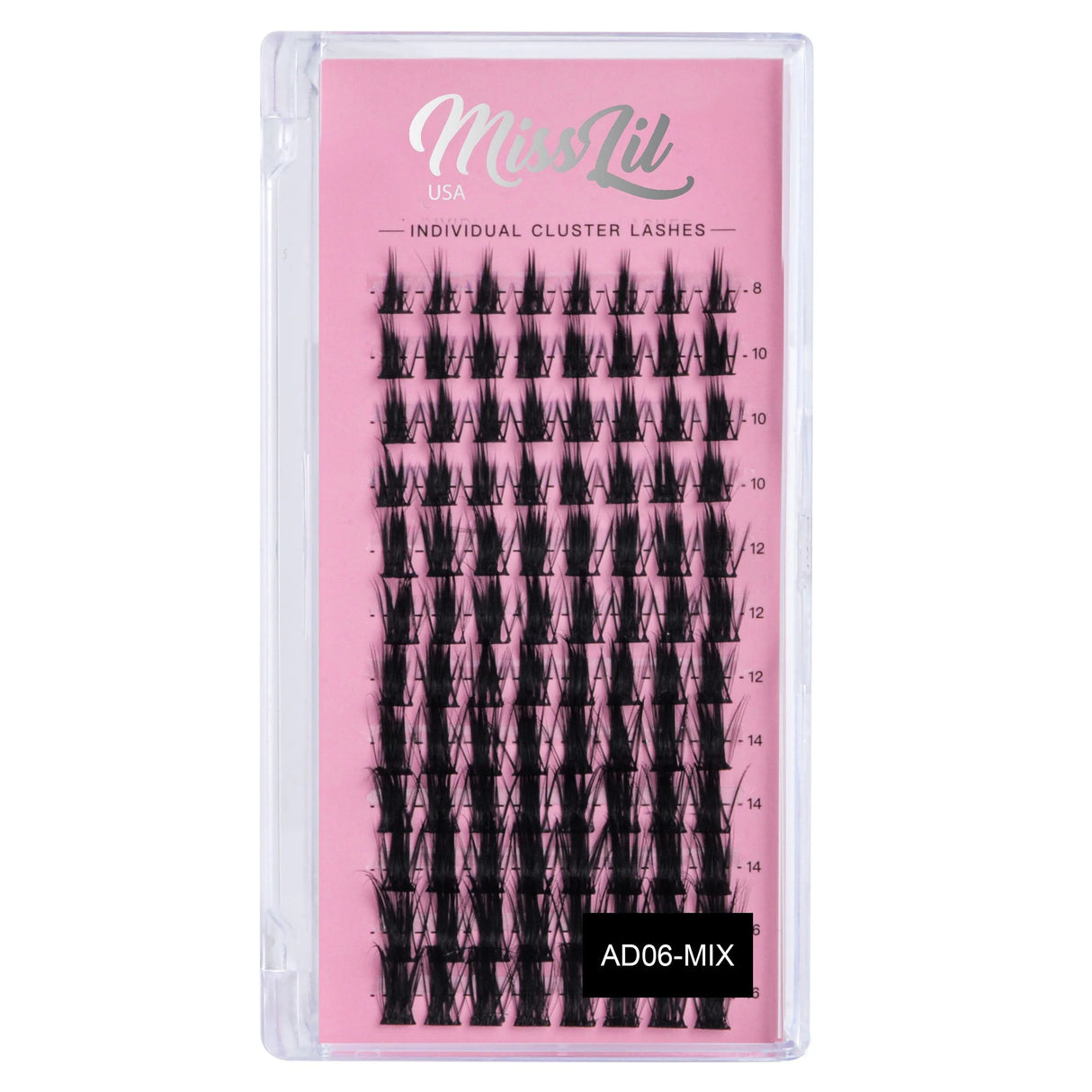 MISS LIL- INDIVIDUAL CLUSTER- LASHES- 3PCS