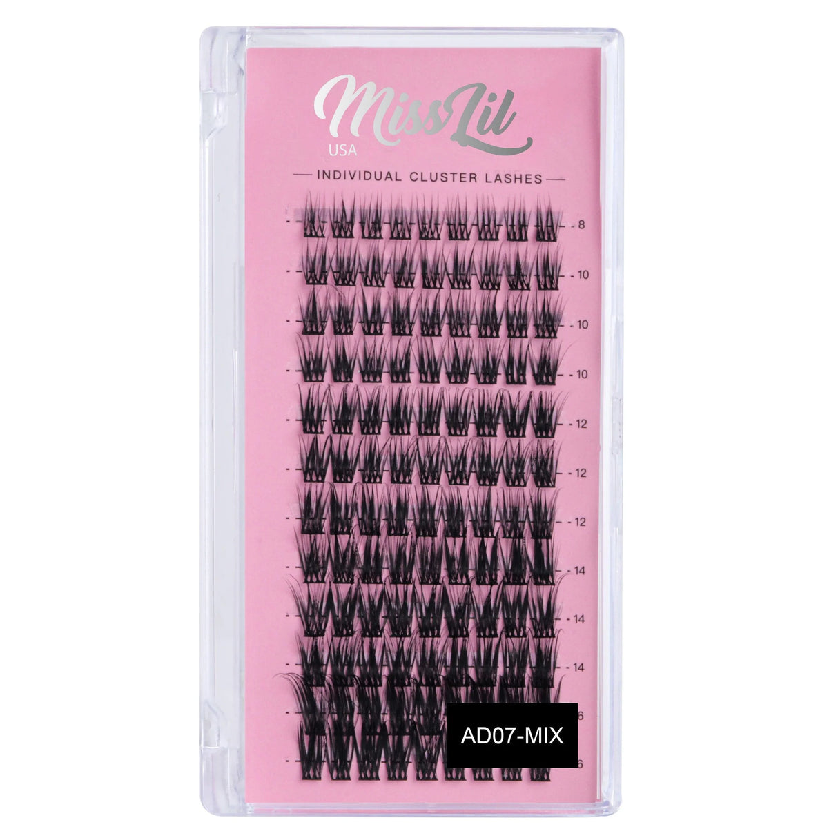 MISS LIL- INDIVIDUAL CLUSTER- LASHES- 3PCS