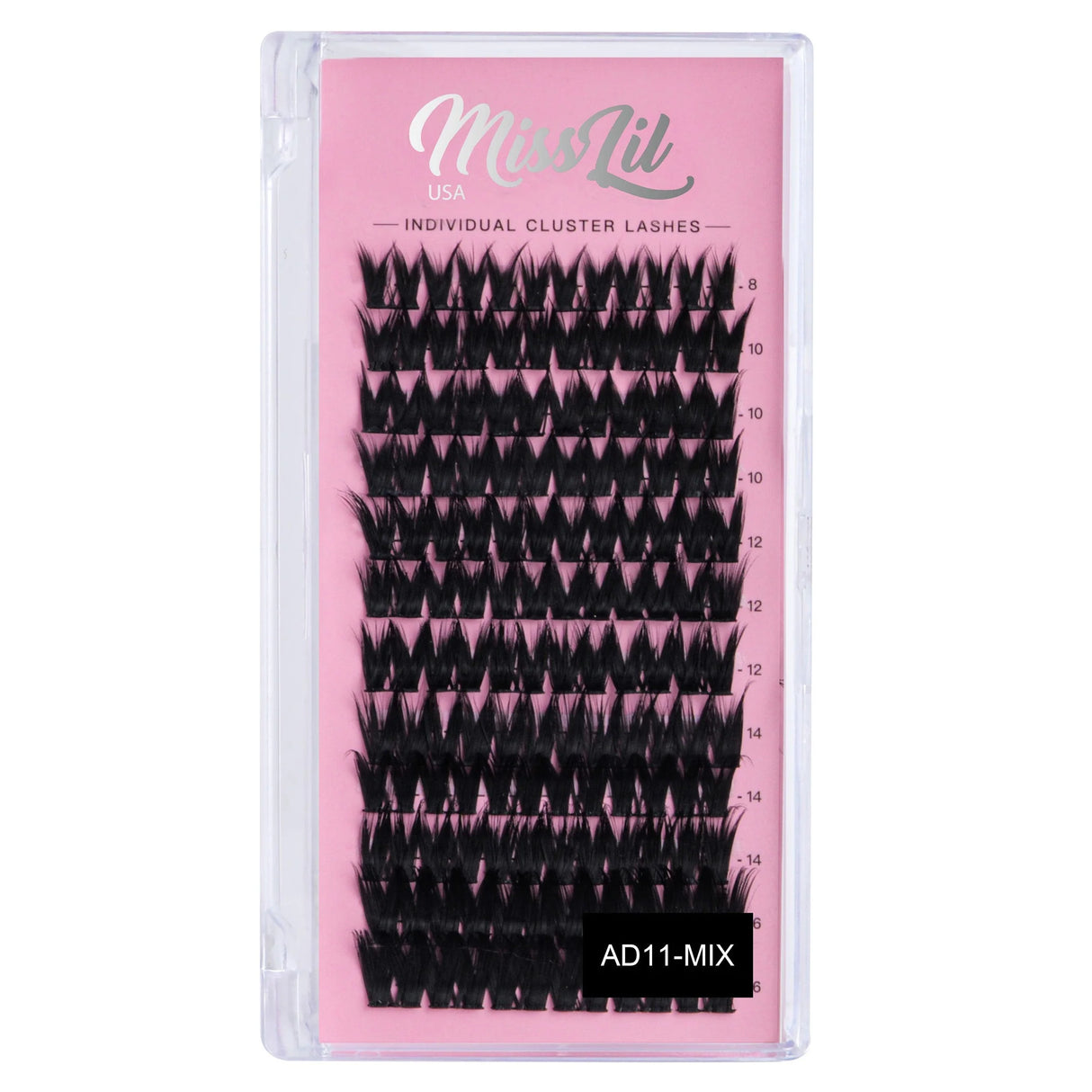 MISS LIL- INDIVIDUAL CLUSTER- LASHES- 3PCS