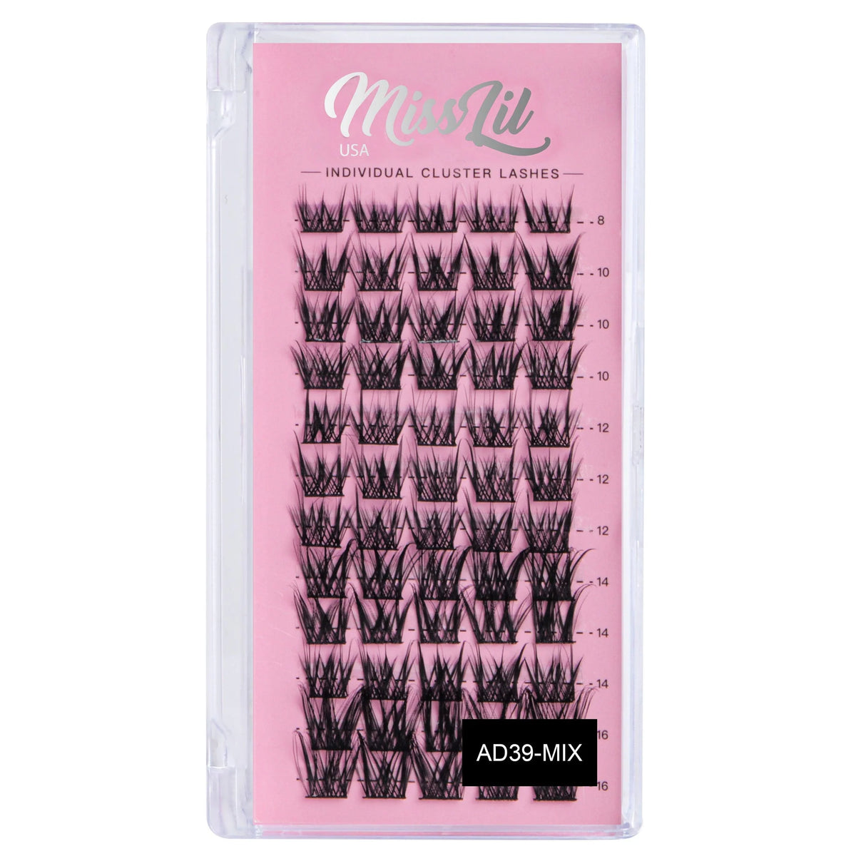 MISS LIL- INDIVIDUAL CLUSTER- LASHES- 3PCS