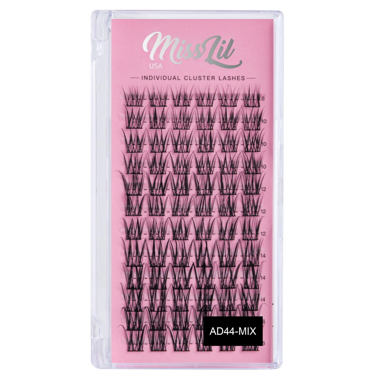 MISS LIL- INDIVIDUAL CLUSTER- LASHES- 3PCS