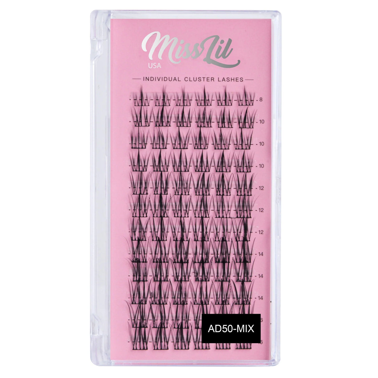 MISS LIL- INDIVIDUAL CLUSTER- LASHES- 3PCS