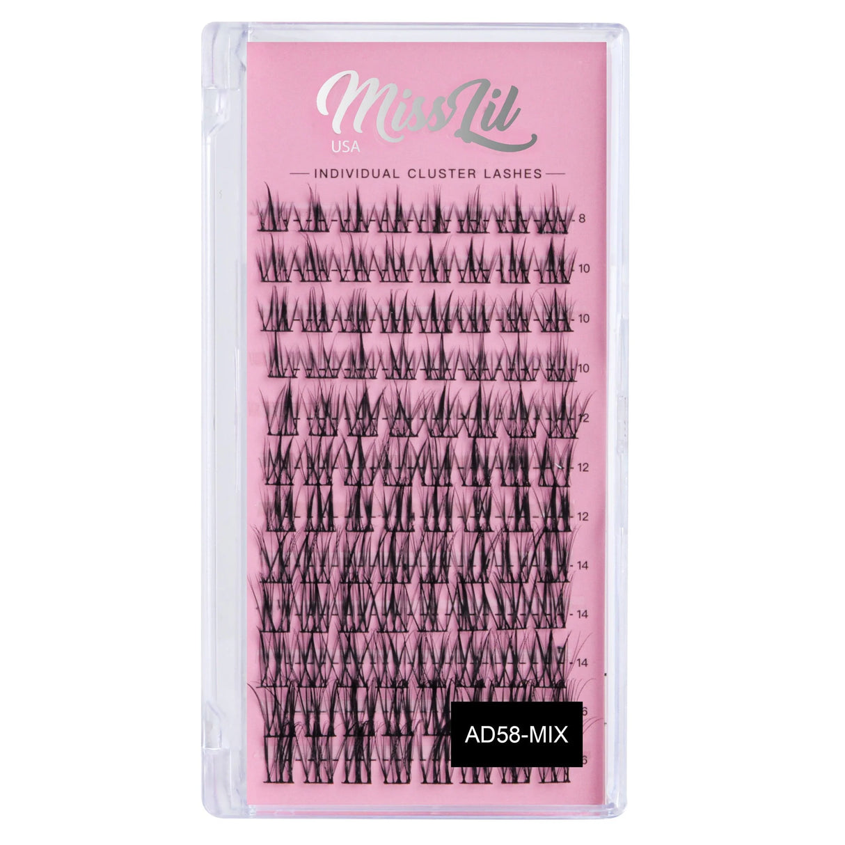 MISS LIL- INDIVIDUAL CLUSTER- LASHES- 3PCS
