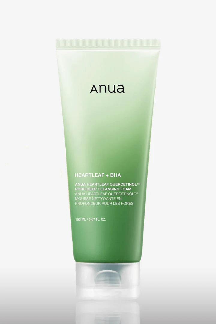 ANUA - HEARTLEAF QUERCETINOL PORE DEEP CLEANSING FOAM - (1PC)