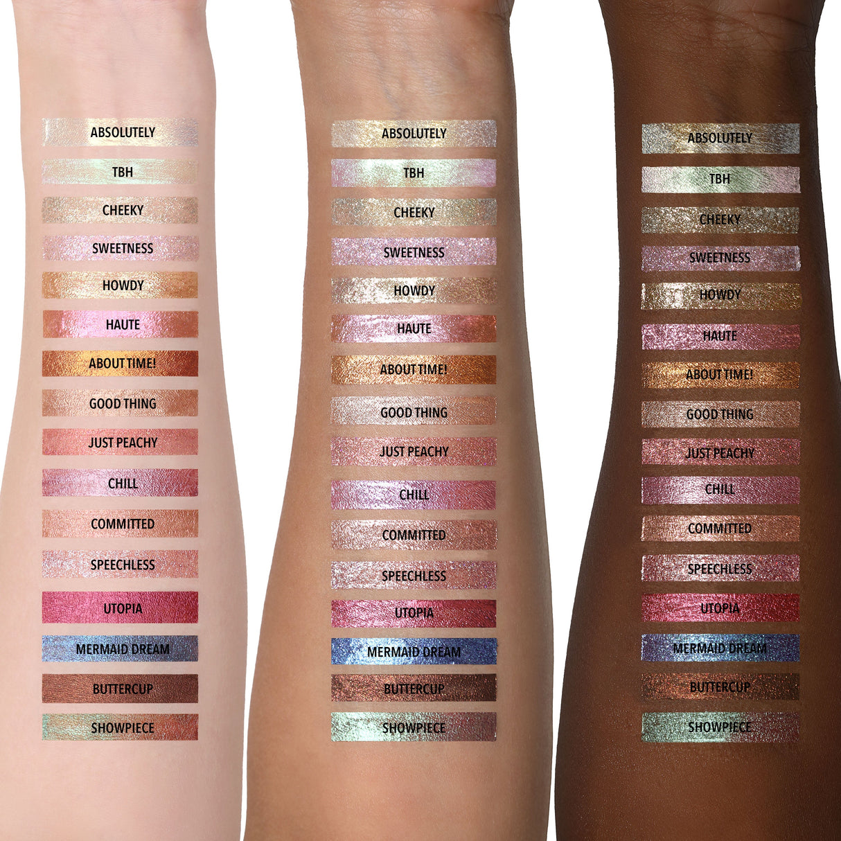 MOIRA - DIAMOND DAZE LIQUID SHADOW VOL.2 (TONE 19 TO 34)