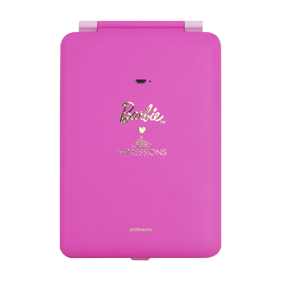 IMPRESSIONS VANITY - BARBIE™ TOUCH PAD MINI TRI-TONE LED MAKEUP MIRROR