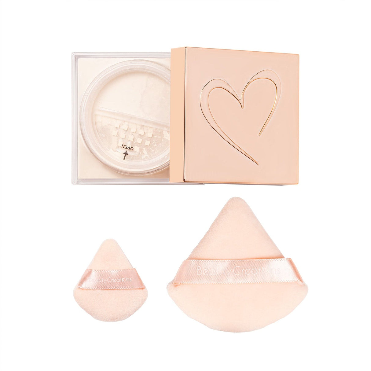 BEAUTY CREATIONS - BYE FILTER SETTING POWDER + PUFF SET