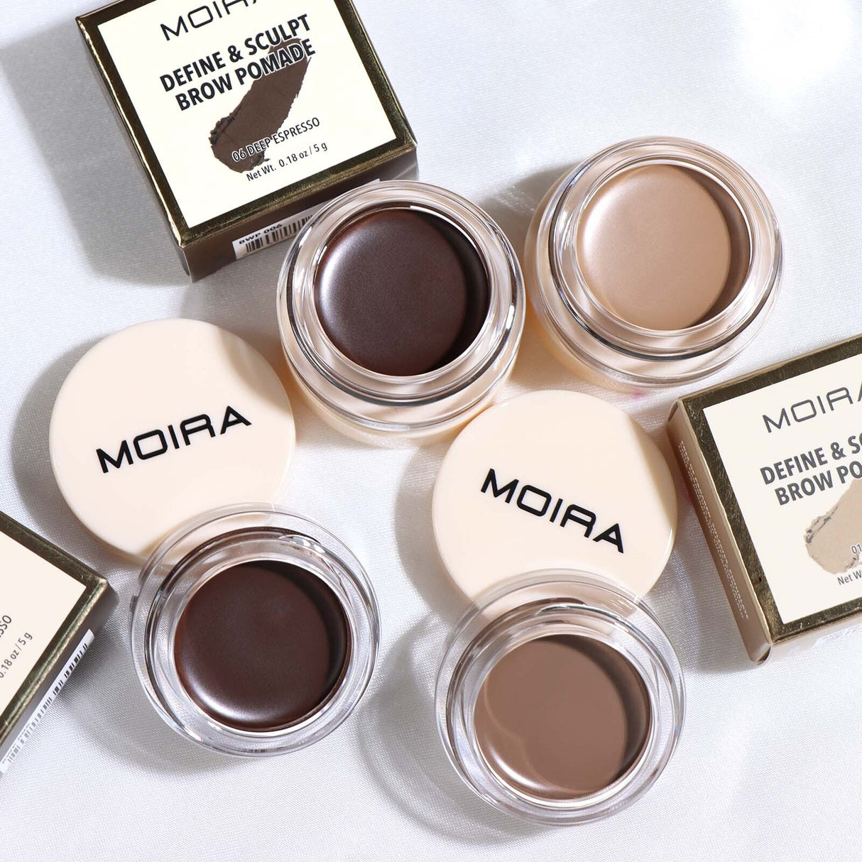 MOIRA - DEFINE & SCULPT BROW POMADE