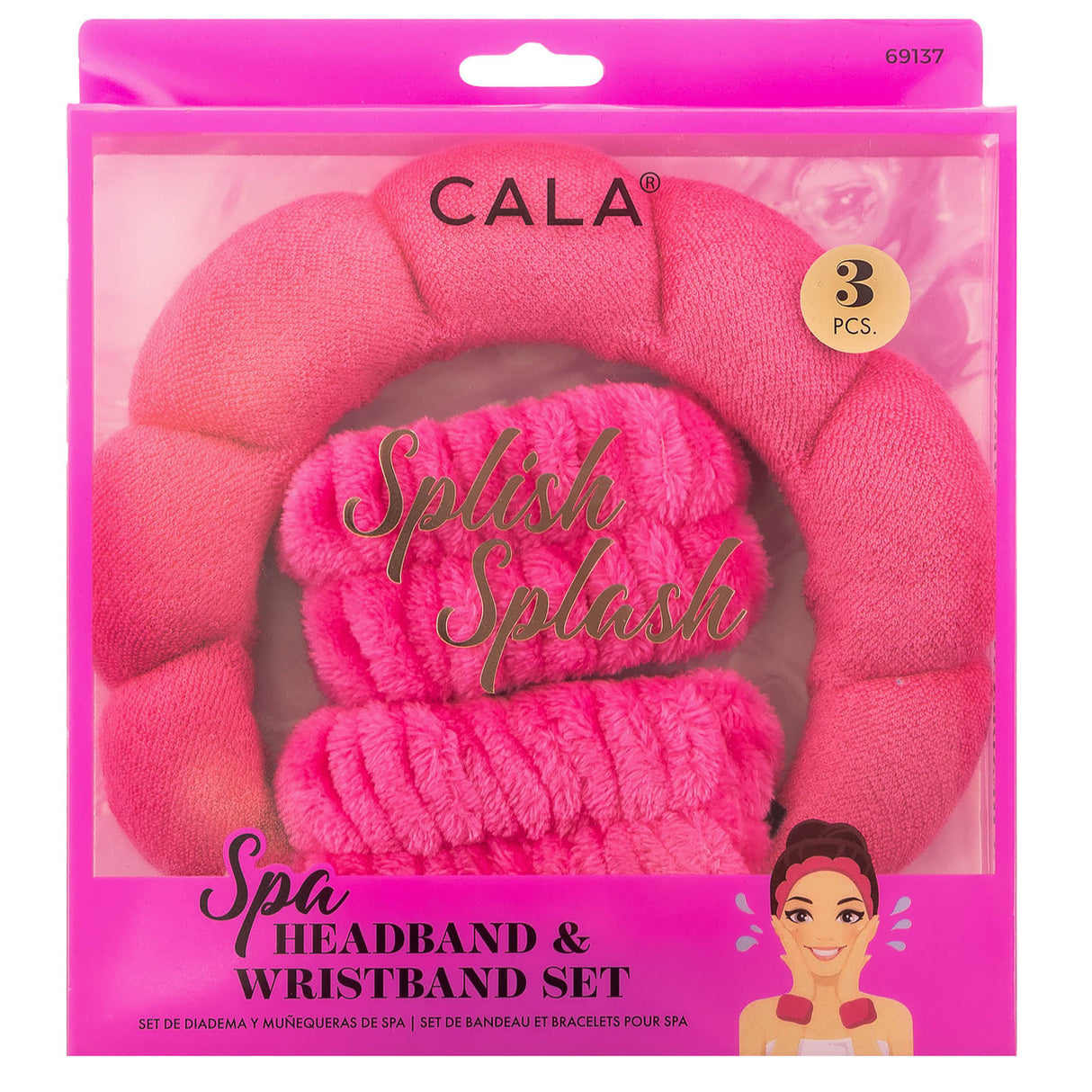 CALA- SPLISH SPLASH- HEADBAND & WRISTBAND SET- (1PC)