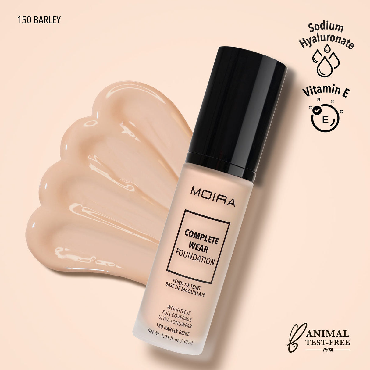 MOIRA - COMPLETE WEAR FOUNDATION