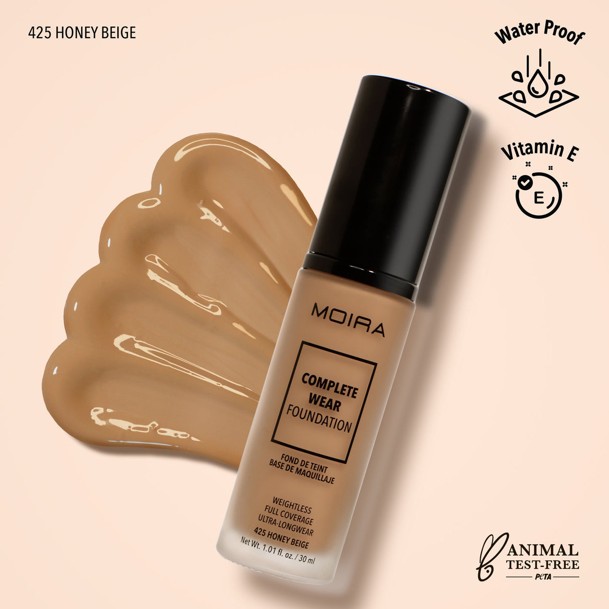 MOIRA - COMPLETE WEAR FOUNDATION