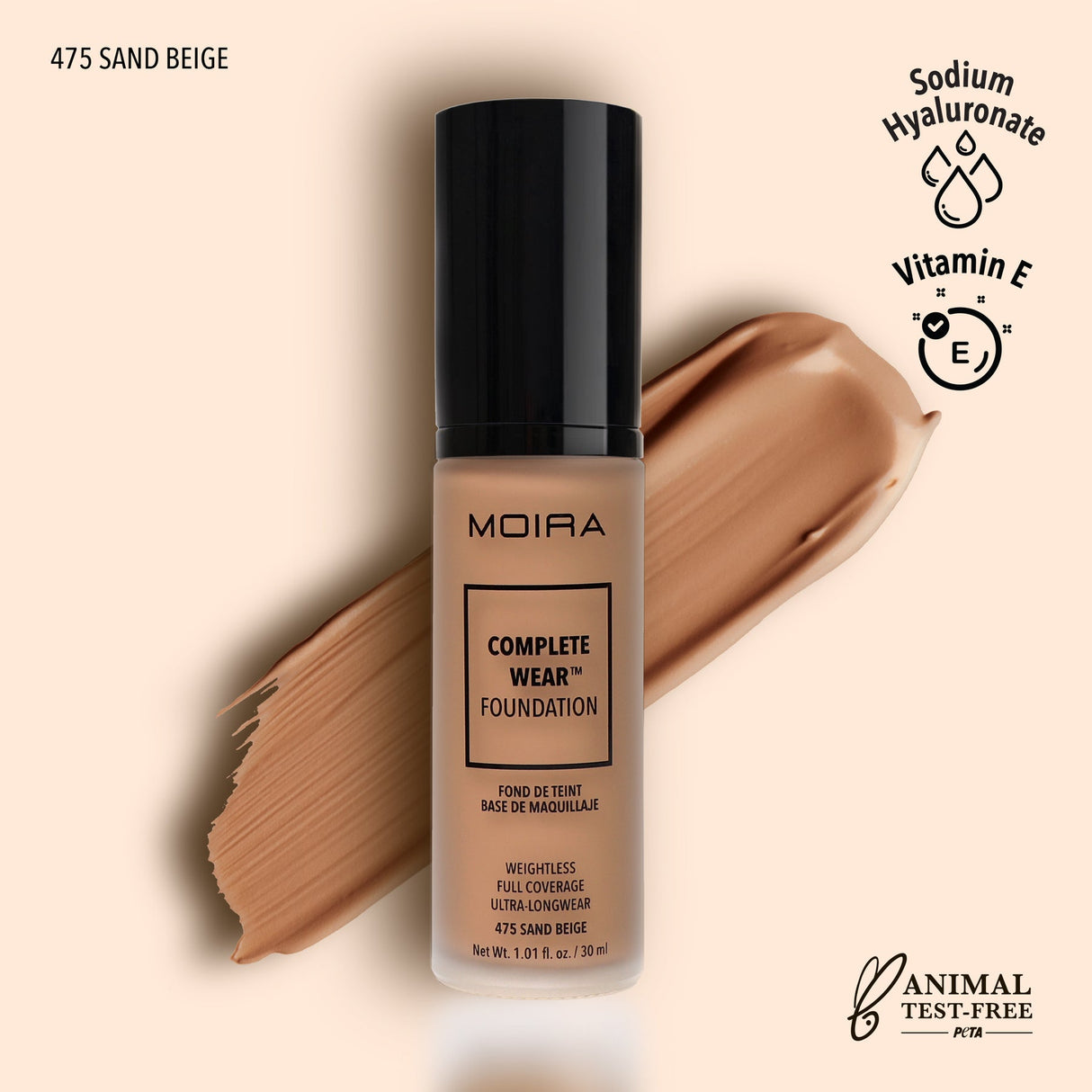 MOIRA - COMPLETE WEAR FOUNDATION