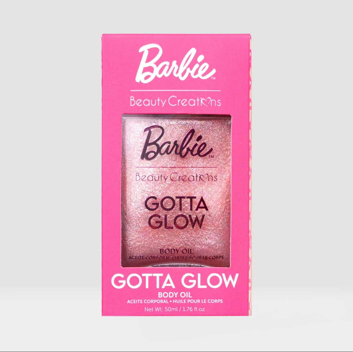 BEAUTY CREATIONS X BARBIE GOTTA GLOW- BODY OIL- 1PC