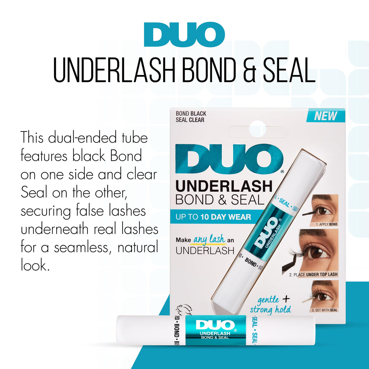 DUO- UNDERLASH BOND AND SEAL- EYELASH GLUE- (4PC)