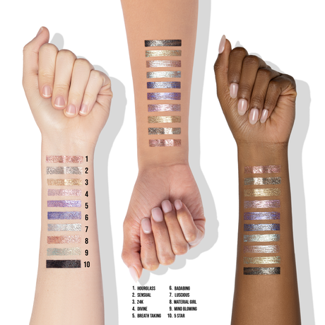 BEAUTY CREATIONS - BRILLANTEMENTE PERFECTO - DELINEADOR GLITTER