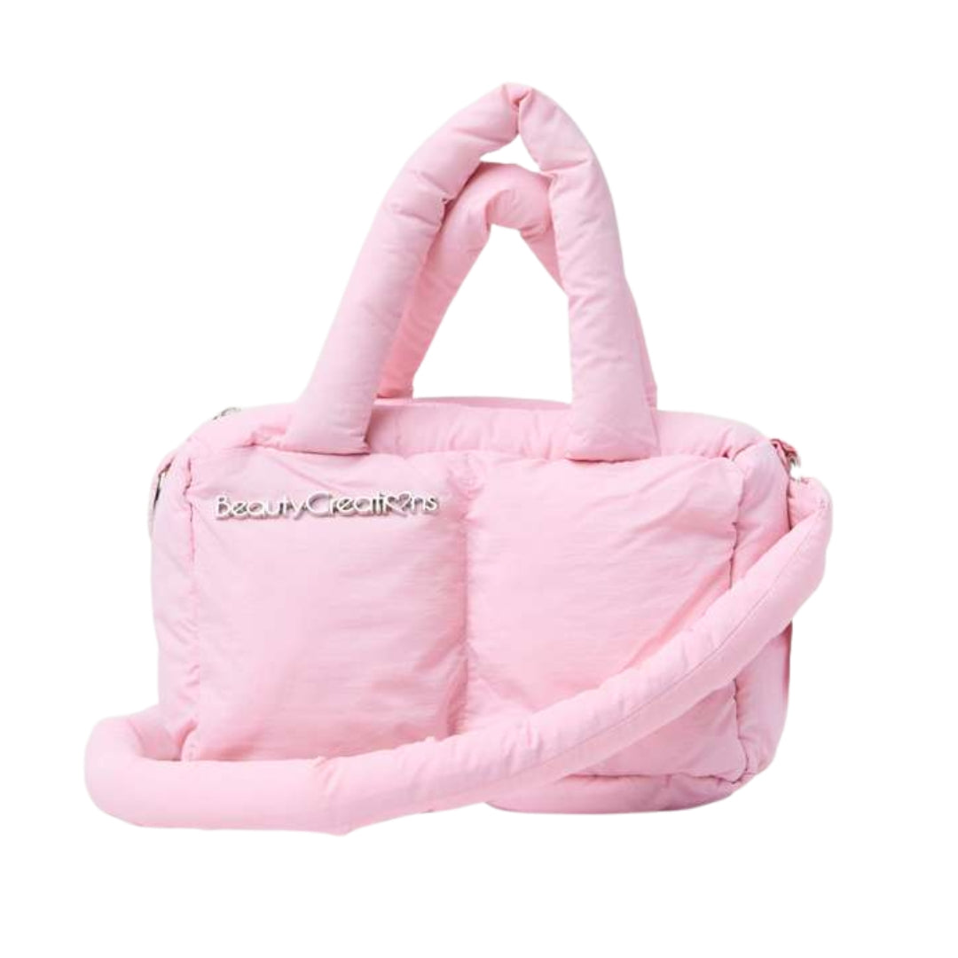 BEAUTY CREATIONS - PUFFER TOTE BAG PINK - (1PC)