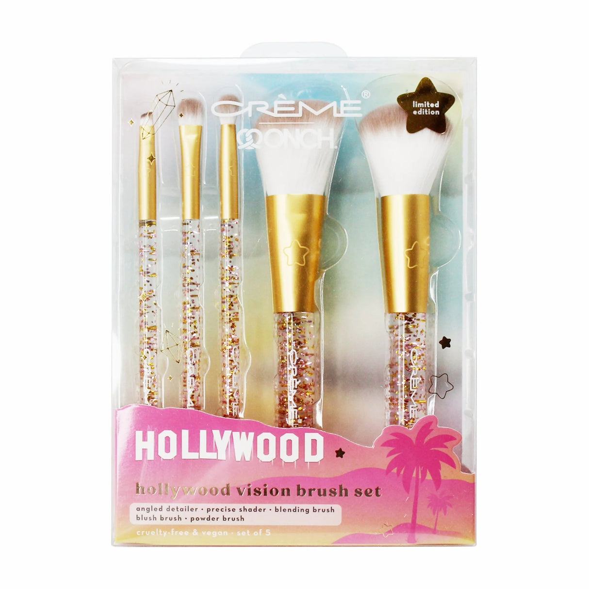 THE CREME SHOP- HOLLYWOOD VISION- BRUSH SET- 1PC