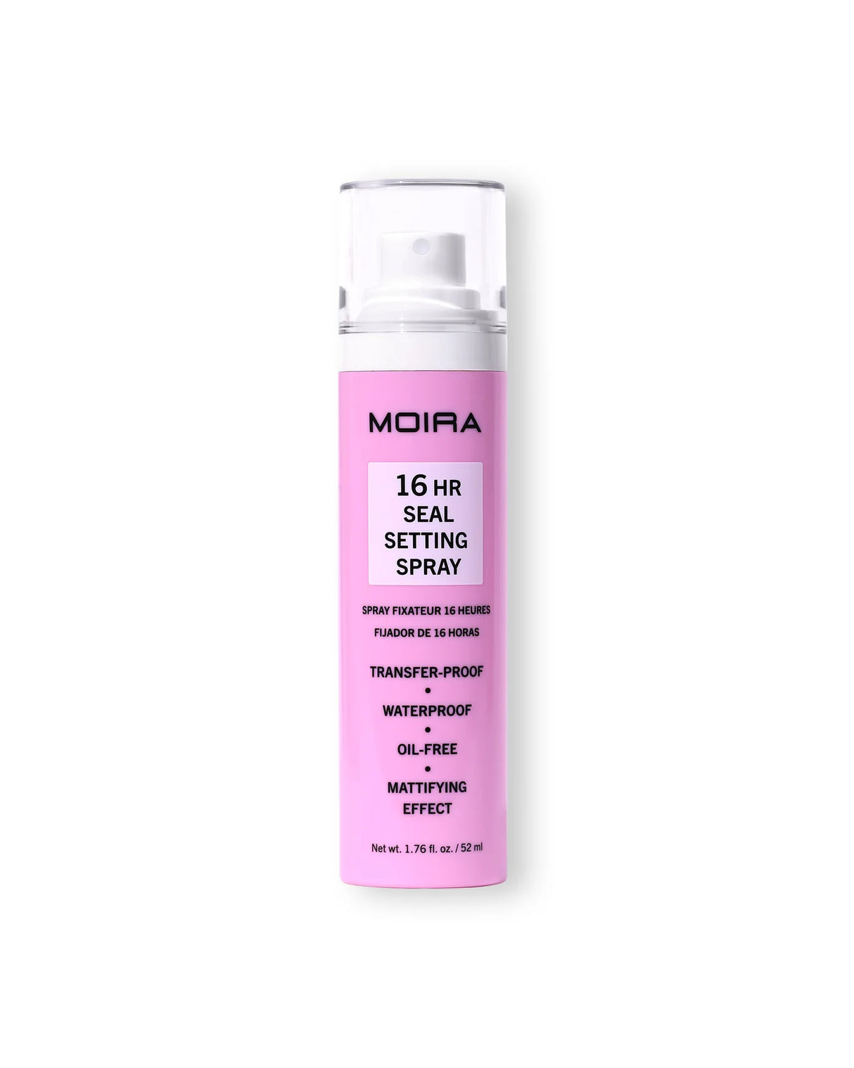 MOIRA- 16HRS SEAL- GLUE PRIMER/ SETTING SPRAY- 3PCS