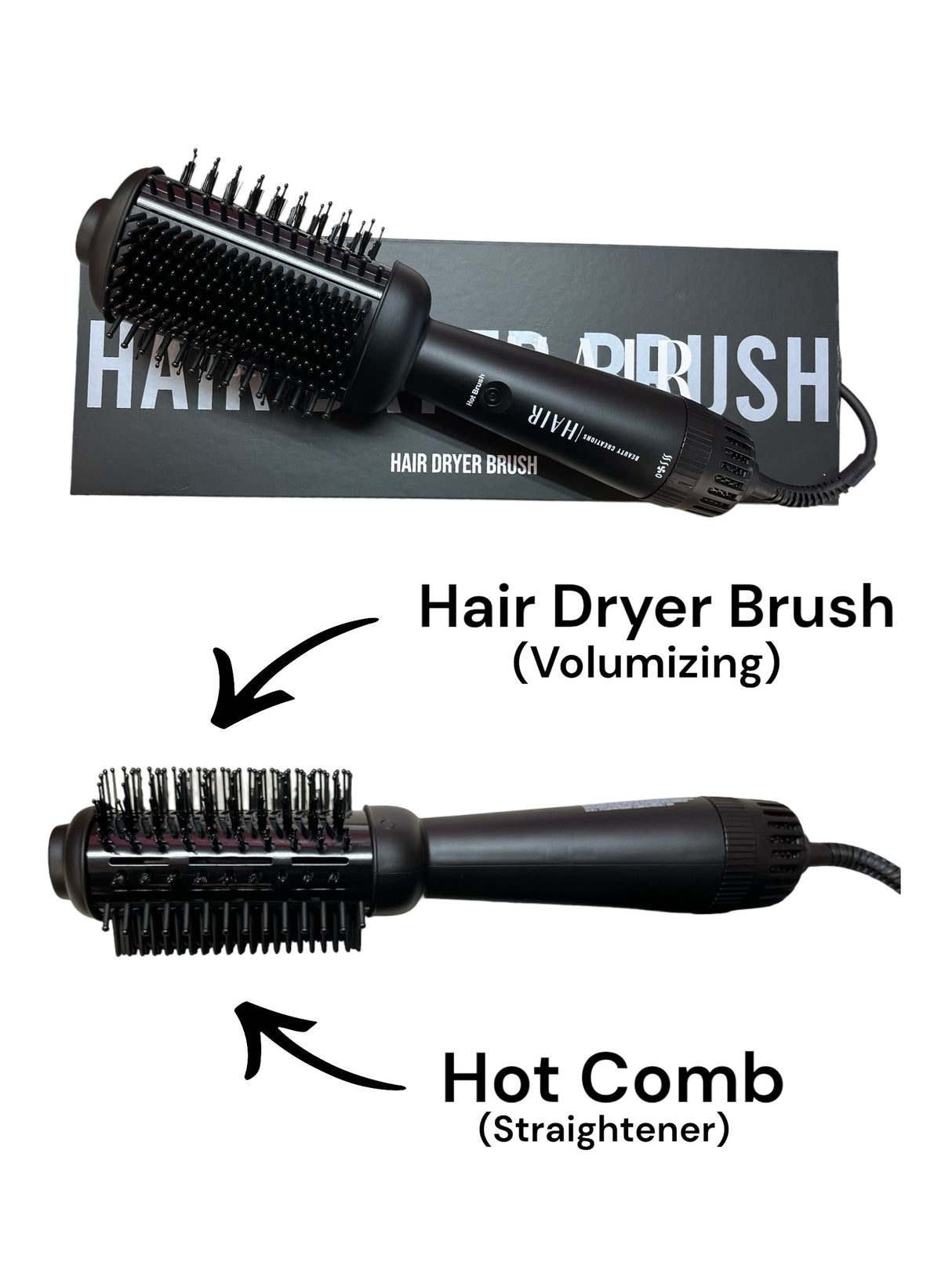 BEAUTY CREATIONS HAIR - HAIR DRYER BRUSH