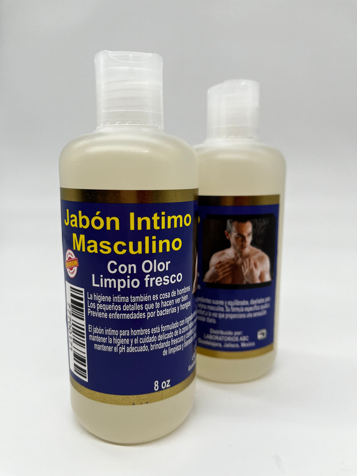 MX JABÓN LIQUIDO FACIAL Y CORPORAL 8oz