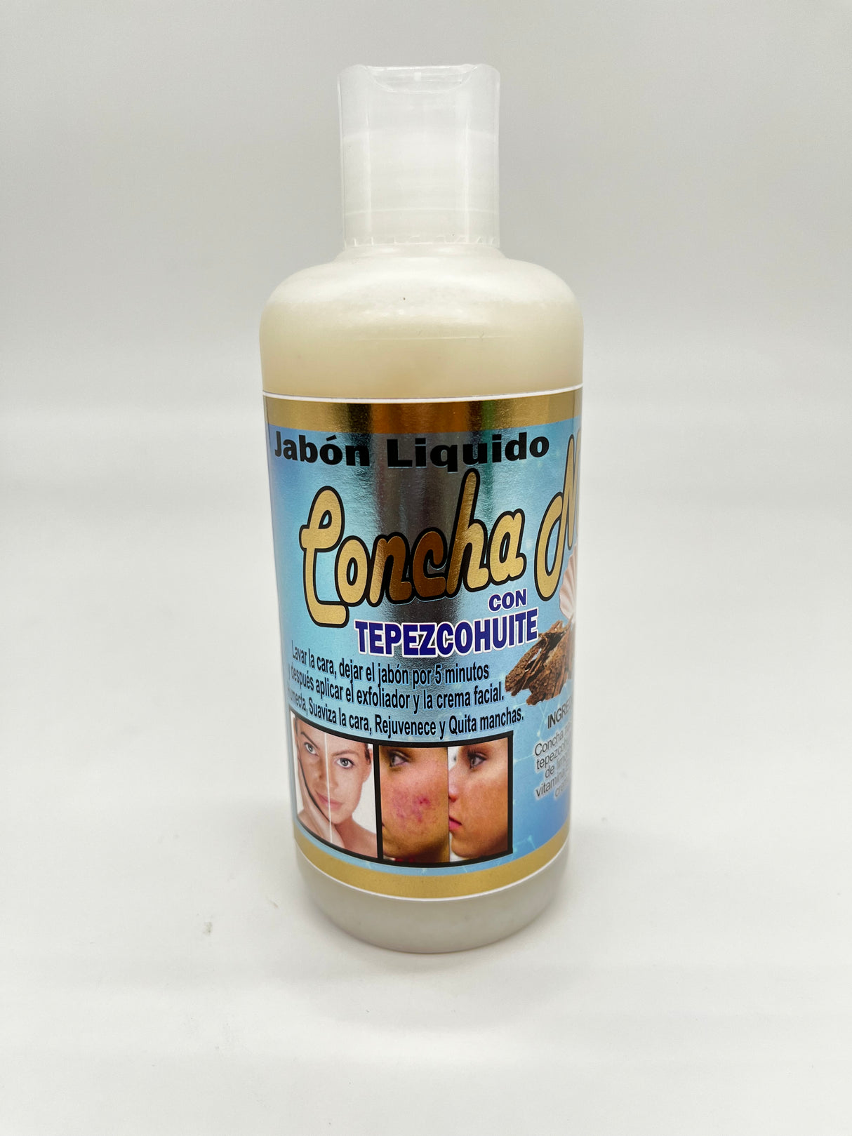 MX JABÓN LIQUIDO FACIAL Y CORPORAL 8oz