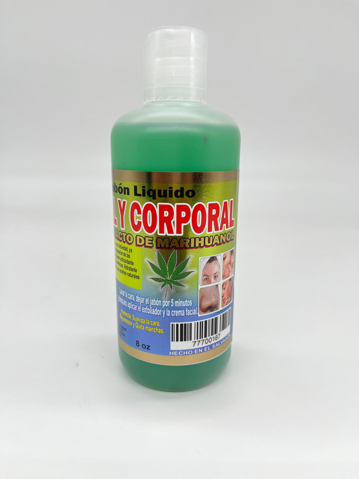 MX JABÓN LIQUIDO FACIAL Y CORPORAL 8oz