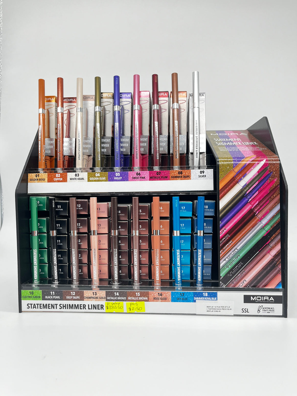 MOIRA- STATEMENT SHIMMER LINER