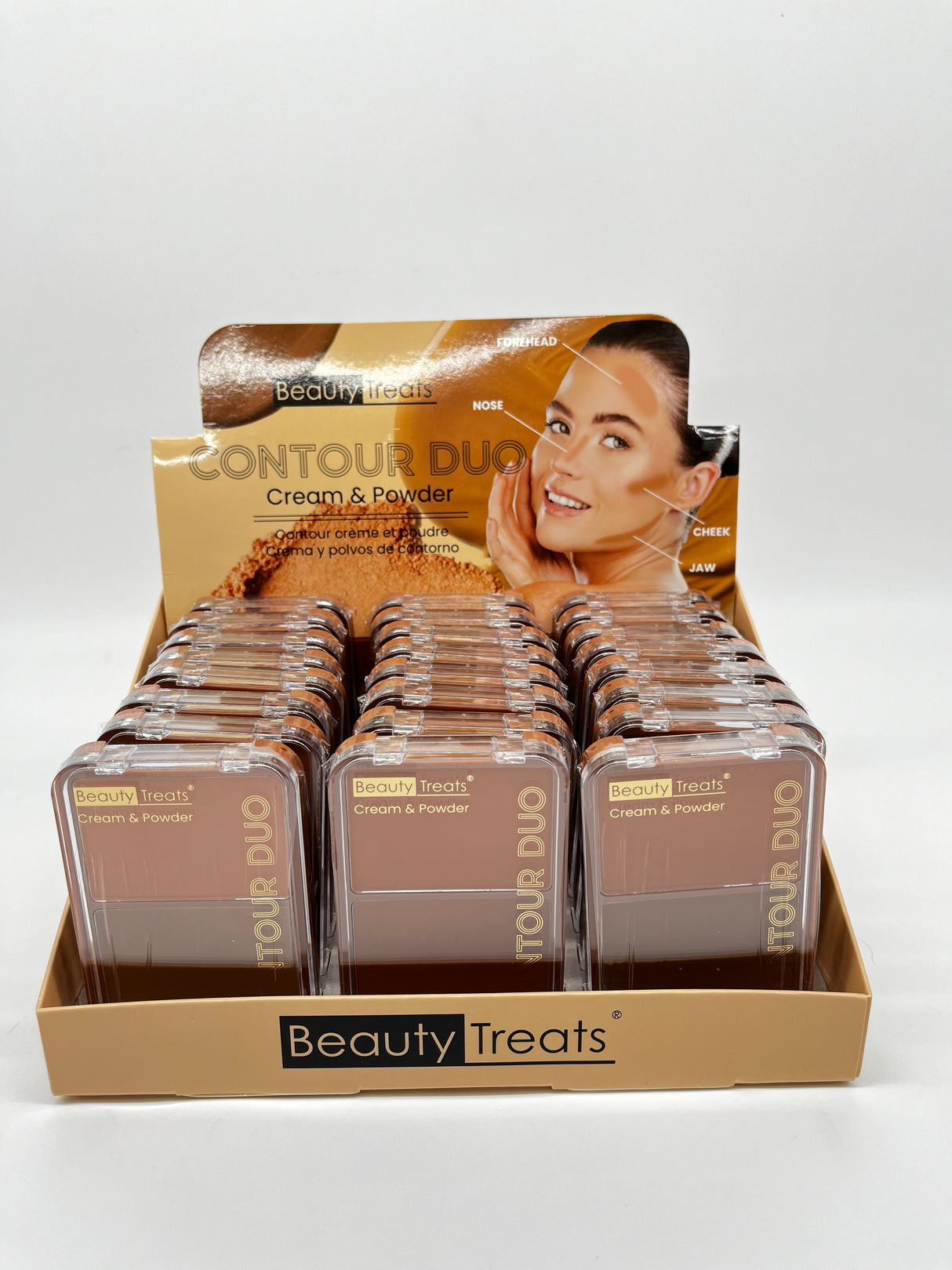 BEAUTY TREATS- CREAM & POWDER- CONTOUR DUO (24PCS)