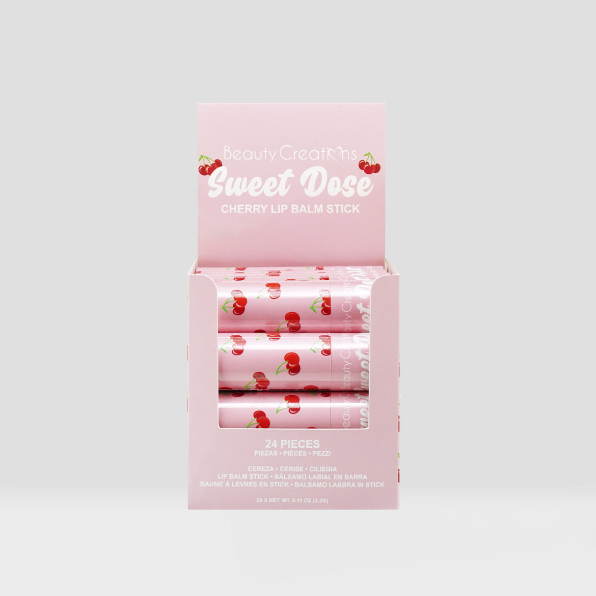 BEAUTY CREATIONS- SWEET DOSE LIP BALM STICK (24PCS)