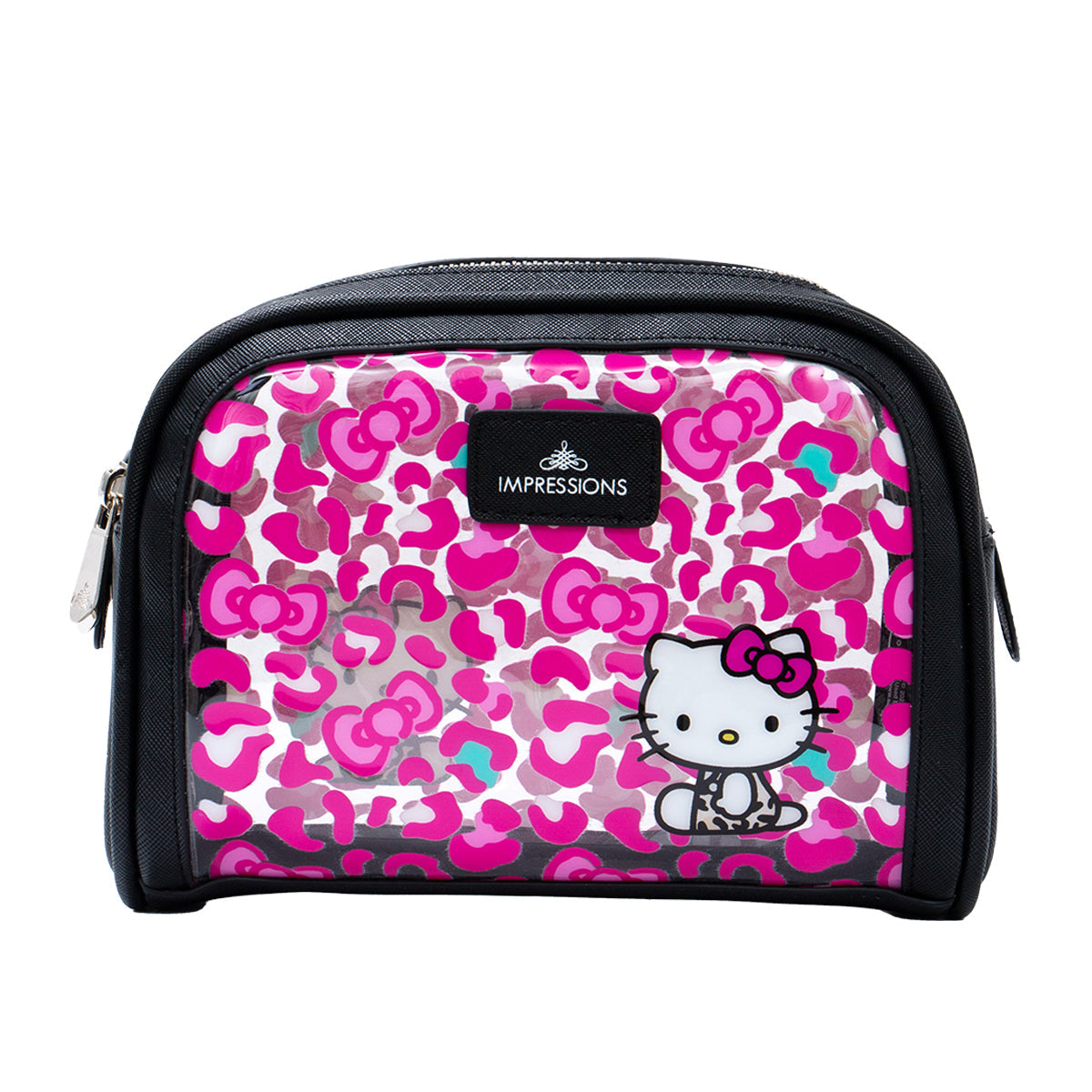 IMPRESSIONS VANITY - HELLO KITTY® DOUBLE ZIPPER COSMETICDS CASE (1PC)