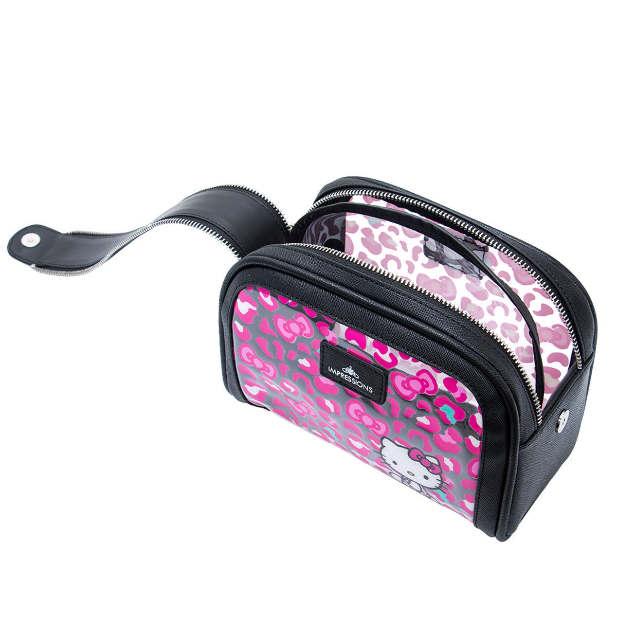 IMPRESSIONS VANITY - HELLO KITTY® DOUBLE ZIPPER COSMETICDS CASE (1PC)
