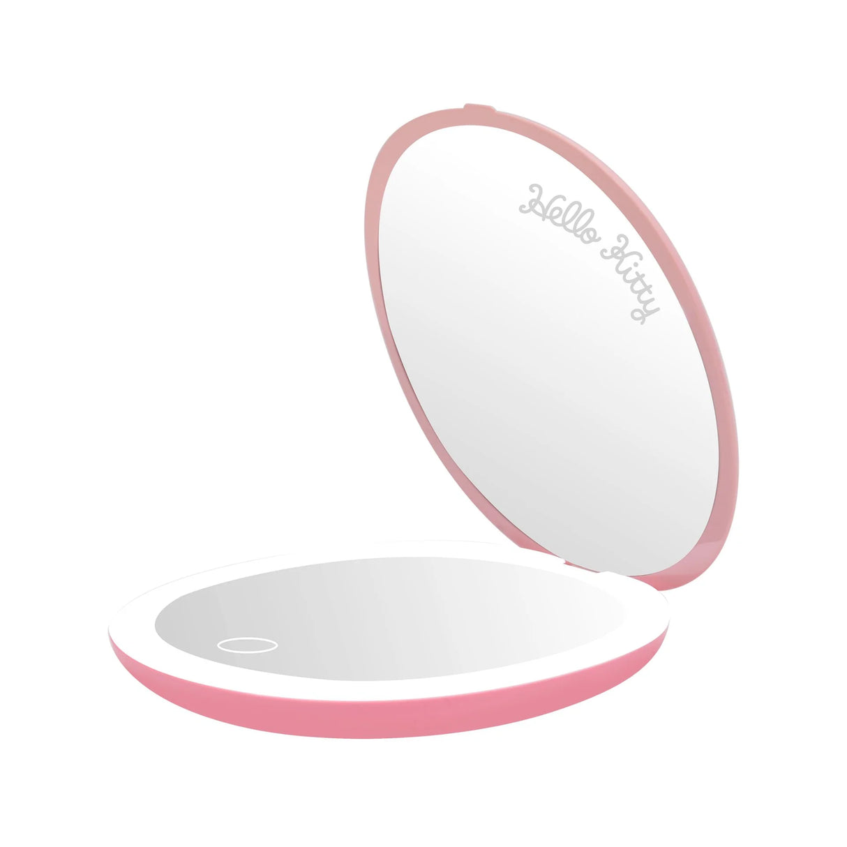 IMPRESSIONS VANITY - ''BLISSFUL BLOSSOM'' LED COMPACT MIRROR - (1PC)