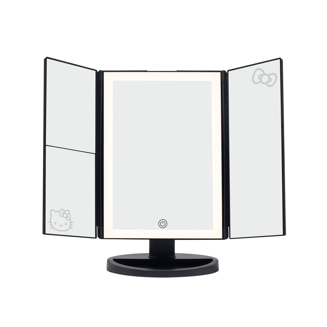 IMPRESSIONS VANITY X HELLO KITTY - MIROIR DE MAQUILLAGE LED À TROIS PLACES AVEC GROSSISSEMENT