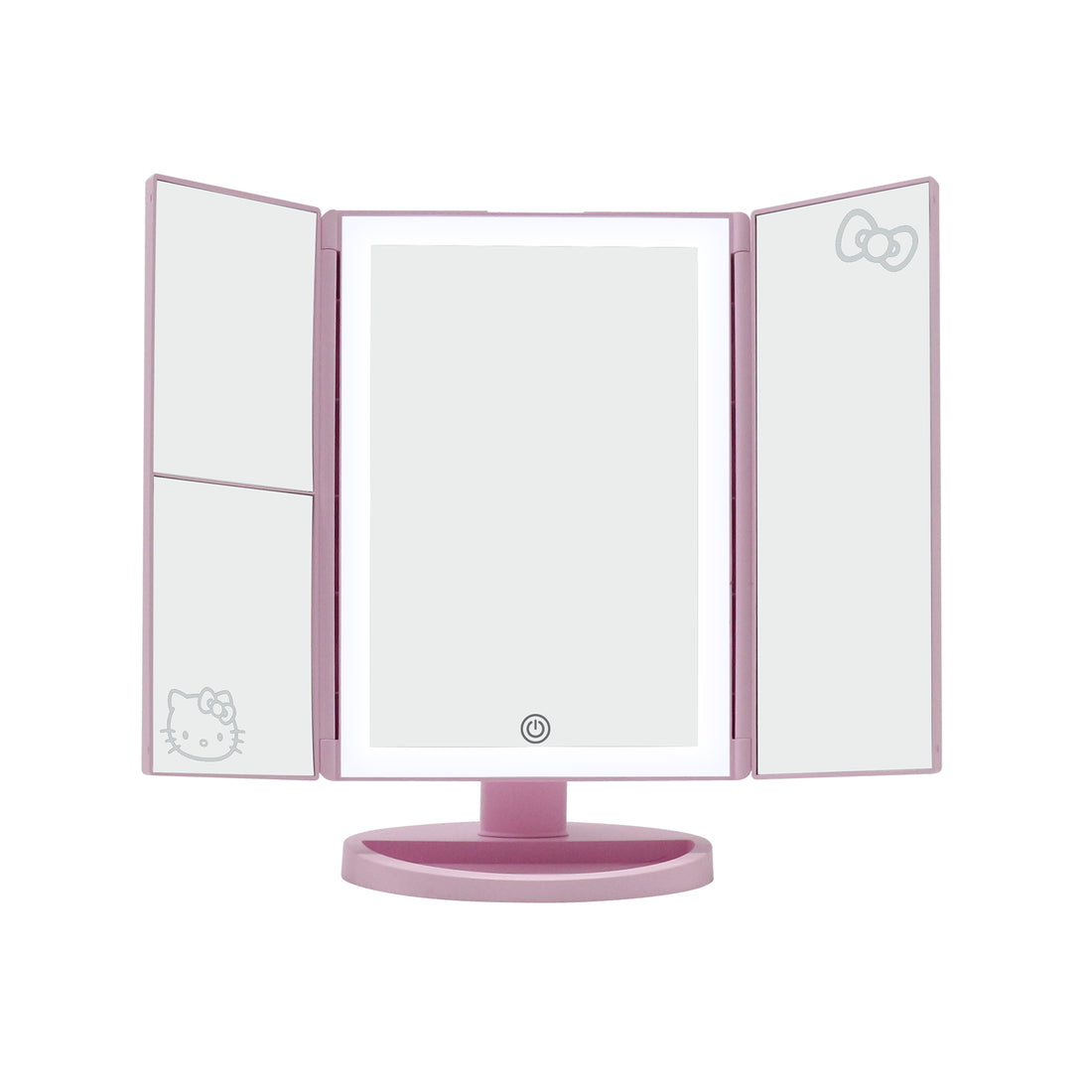 IMPRESSIONS VANITY X HELLO KITTY - MIROIR DE MAQUILLAGE LED À TROIS PLACES AVEC GROSSISSEMENT
