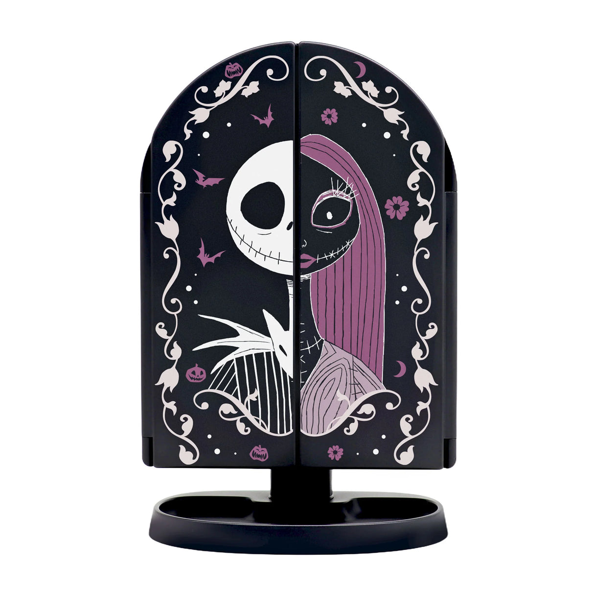 IMPRESSIONS VANITY X TIM BURTONS- JACK & SALLY ARCH TRIFOLD LED MAKEUP MIRROR-1PC