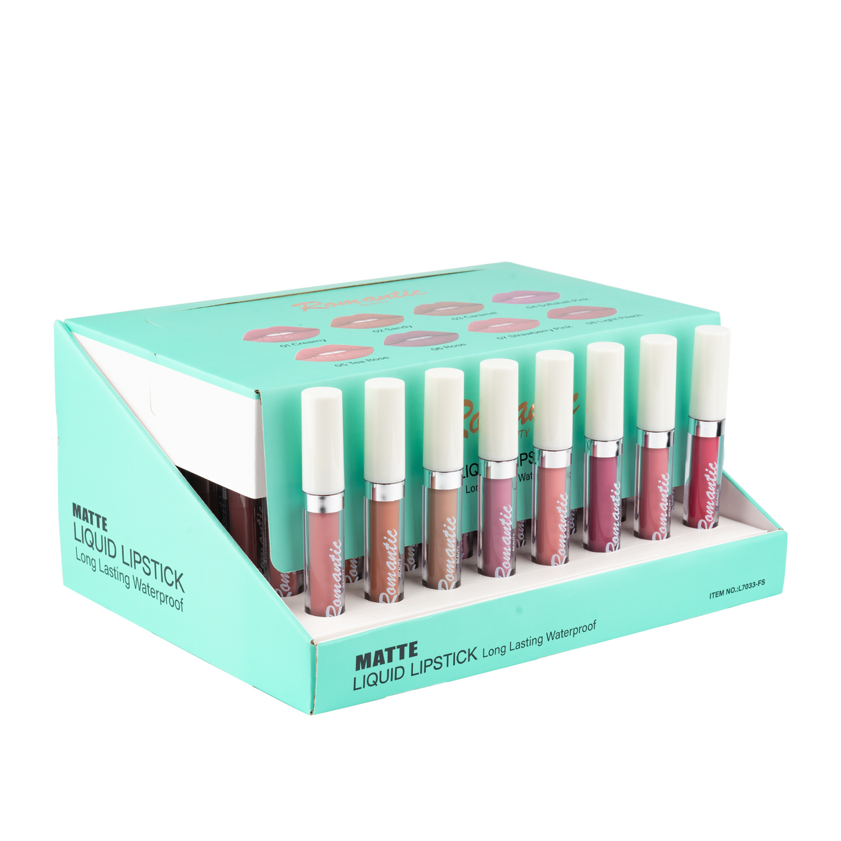 ROMANTIC BEAUTY - ROMANTIC NUDE - MATTE LIQUID LIPSTICK - DISPLAY 48PC