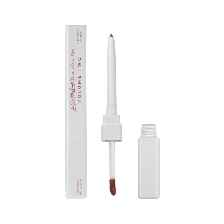 BEAUTY CREATIONS - LESDOMAKEUP STAY FOCUS DUAL ENDED LIP LINER & TINTED OIL
