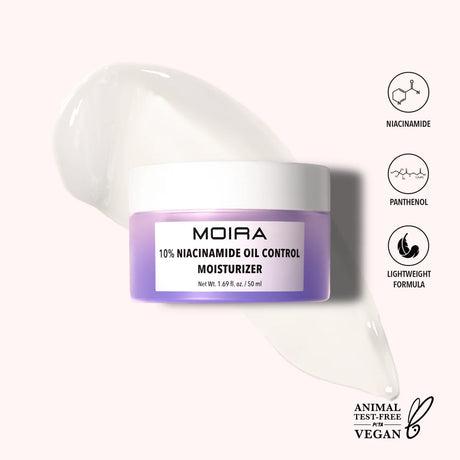 MOIRA - COLLECTION DE SOINS OIL CONTROL - 3PCS
