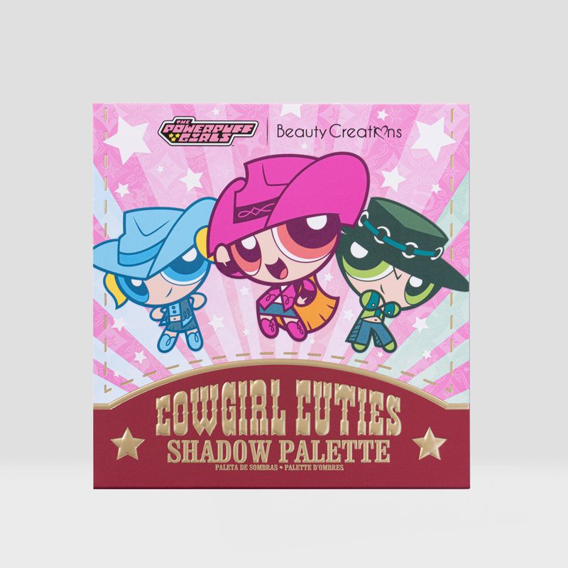 BEAUTY CREATIONS X THE POWERPUFF GIRLS- COWGIRL CUTIES-SHADOW PALETTE- 1PC