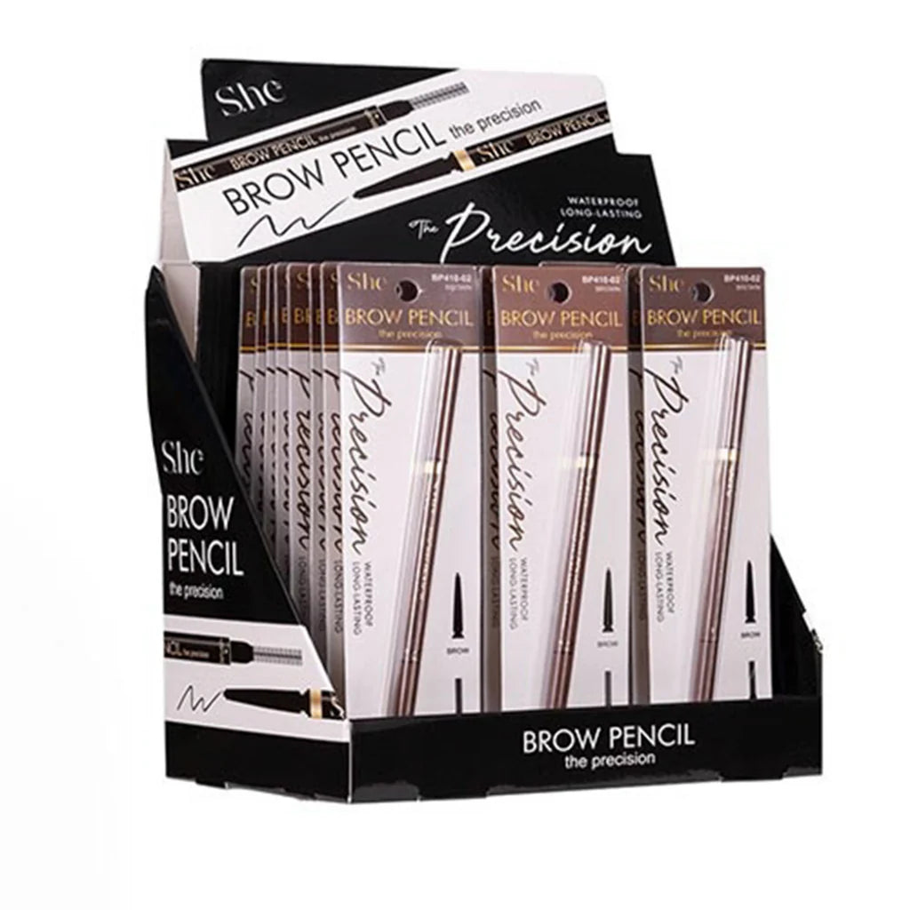 SHE MAKEUP- THE PRECISION- BROW PENCIL- 24PCS