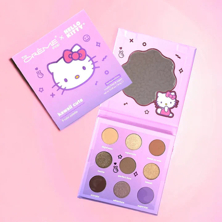 THE CREME SHOP- KAWAII LINDO- PALETA DE SOMBRA DE OJOS-(1PC)