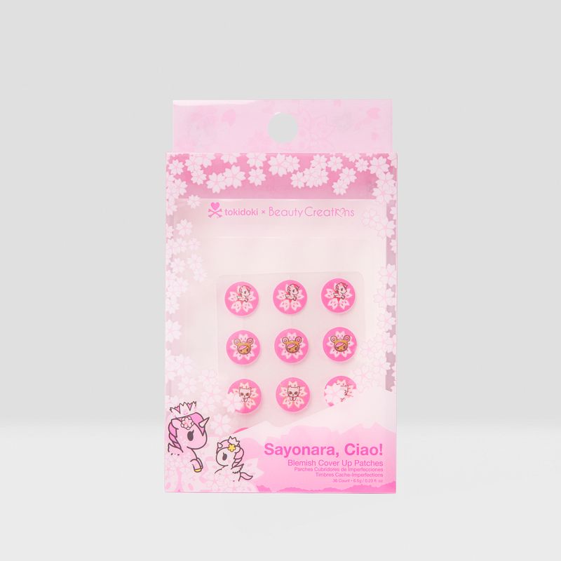BEAUTY CREATIONS X TOKIDOKI- SAYONARA, CIAO!- BLEMISH COVER UP PATCHES- 6PACK BOX