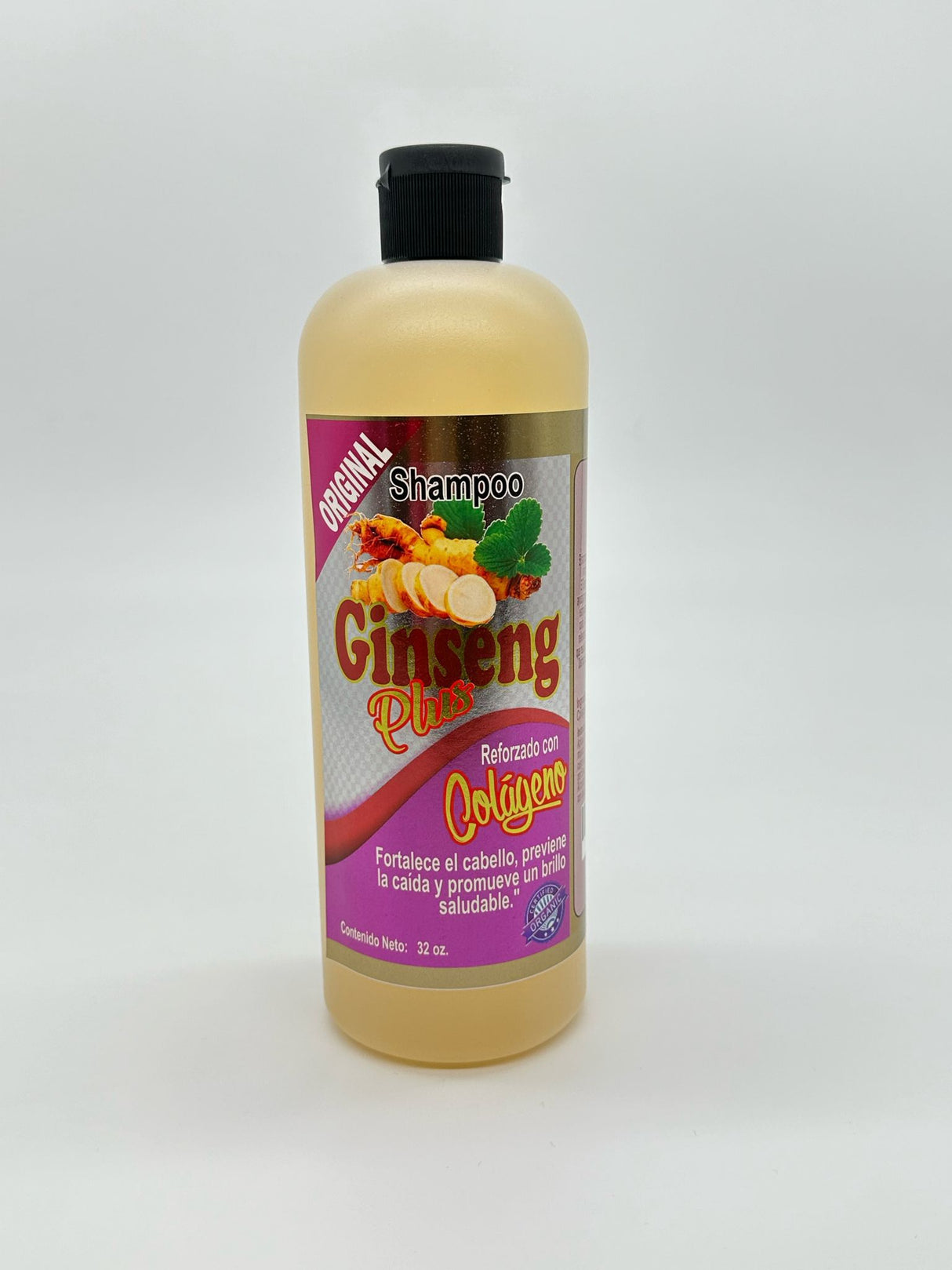 MX- GINSENG PLUS REFORZADO CON COLAGENO- SHAMPOO-1PC