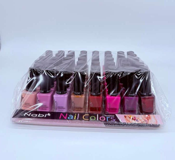 NABI- NAIL POLISH (DISPLAY 48PCS)