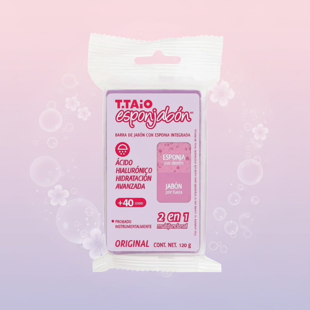 T.TAIO - ESPONJABON HYALURONIC ACID- ADVANCED HYDRATION