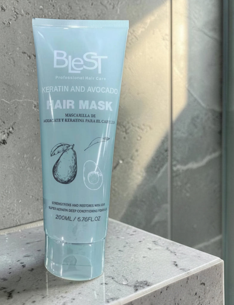 BLEST- KERATIN & AVOCADO HAIR MASK - 1PC